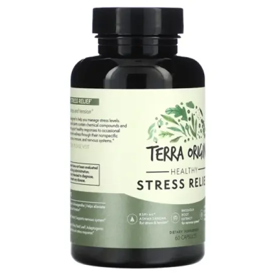 Terra Origin Healthy Stress Relief, 60 Capsules image {3}