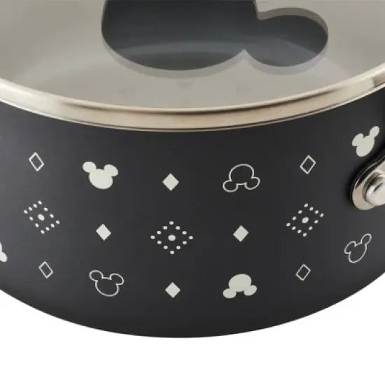 Farberware Disney Monochrome 2qt Ceramic Nonstick Saucepan with Lid Black: Lifetime Warranty, Dishwasher-Safe, Gas & Electric image {12}