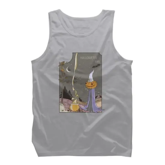 Men's Design By Humans Halloween magic brewery By runcatrun Tank Top image {8}
