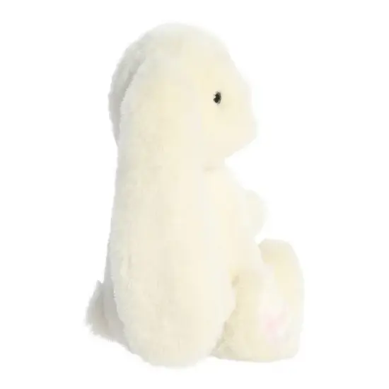 Aurora Gingham Bunny 9" Cream White Stuffed Animal image {2}