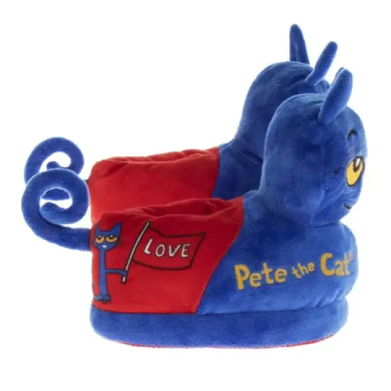 Pete the Cat Kids' 3D Slippers (Toddler Sizes) image {3}