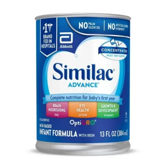 Similac Advance Concentrate Infant Formula - 13 fl oz image {9}