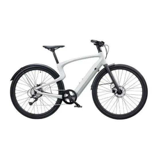 Urtopia Adult Carbon 1 Pro Smart 27.64'' Step-Over Electric Cruiser Bike - White M image {9}