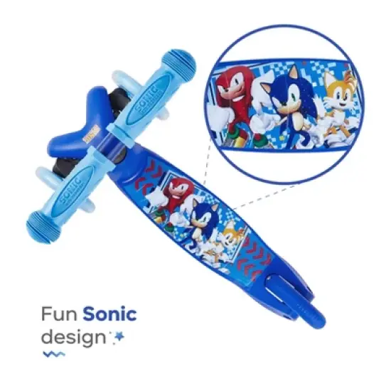 Sonic Tilt and Turn Scooter with Light Up Wheels image {8}