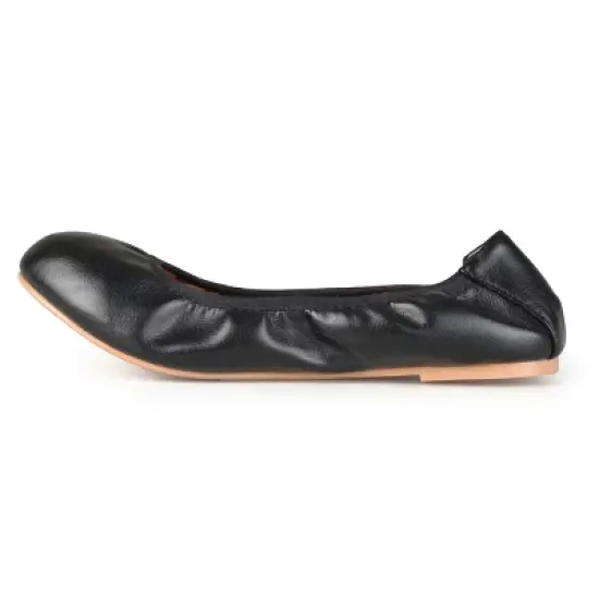Journee Collection Womens Lindy Slip On Round Toe Ballet Flats image {1}