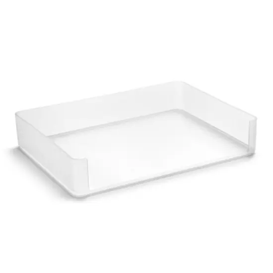 Sorbus 9.4" x 12.5" Plastic Paper Organizer - Stores mail, folders, printer paper, and more. image {6}