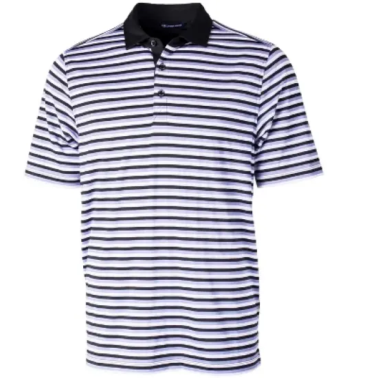 Cutter & Buck Mens Forge Polo Multi Stripe Shirt image {12}