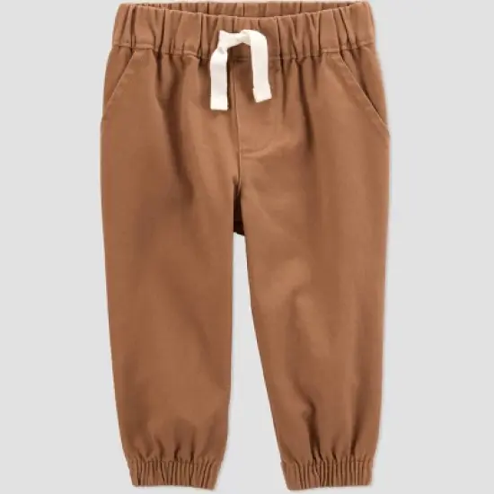 Carter's Just One You&reg; Baby Boys' 3pc Top & Bottom Vest Set - Navy Blue/Khaki image {2}