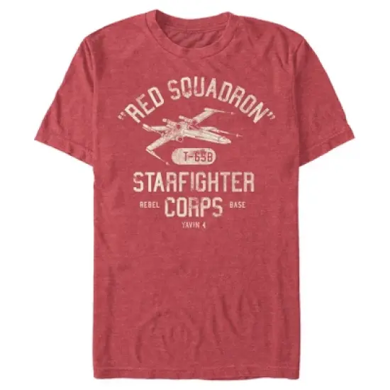 Men's Star Wars Rebel X-Wing Starfighter Corps Collegiate T-Shirt image {4}