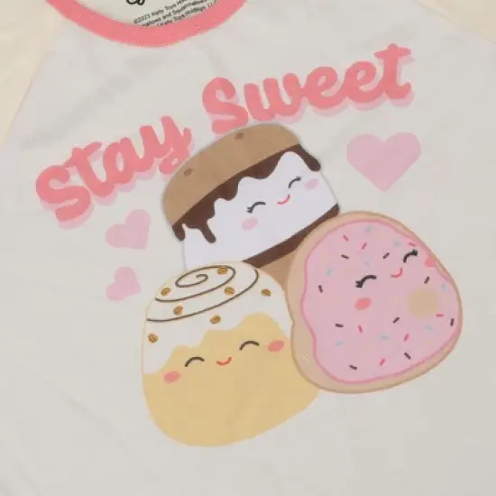Squishmallows Stay Sweet Youth Girls Pajama Set image {2}