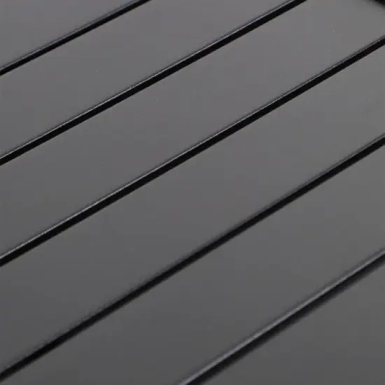 5pc Patio Dining Set with Round Table & Sling Arm Chairs - Captiva Designs image {5}