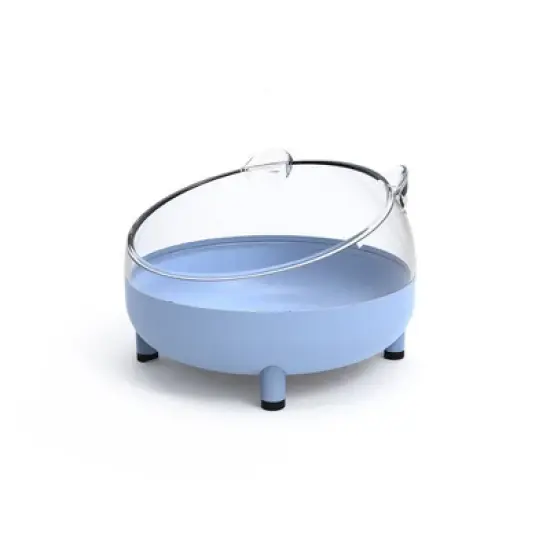 Elegant Stunning Transparent Hamster Bathtub,Detachable Anti-Splash Large Space Bathtub,Sand Rolling Pet Supplies image {4}