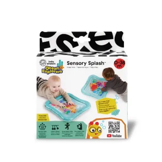 Baby Einstein Ocean Explorers Sensory Splash Water Mat - 0-36 Months - Unisex image {12}