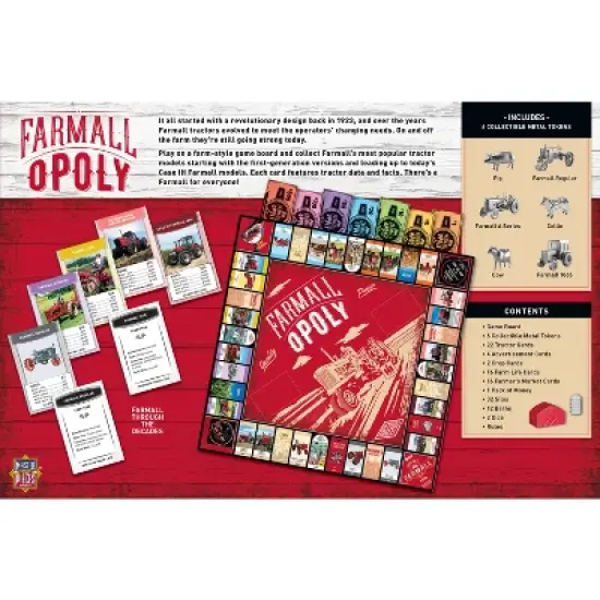 MasterPieces Opoly Family Board Games - Farmall Opoly image {3}