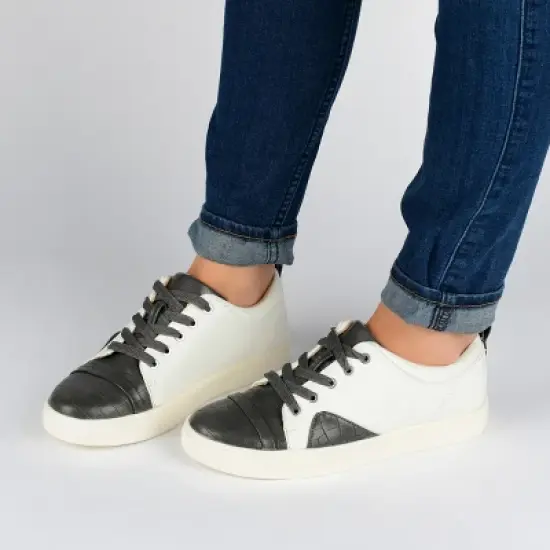 Journee Collection Women's Kyndra Sneakers image {7}