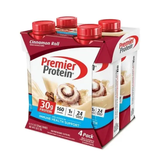 Premier Protein Nutritional Shake - Cinnamon Roll image {7}