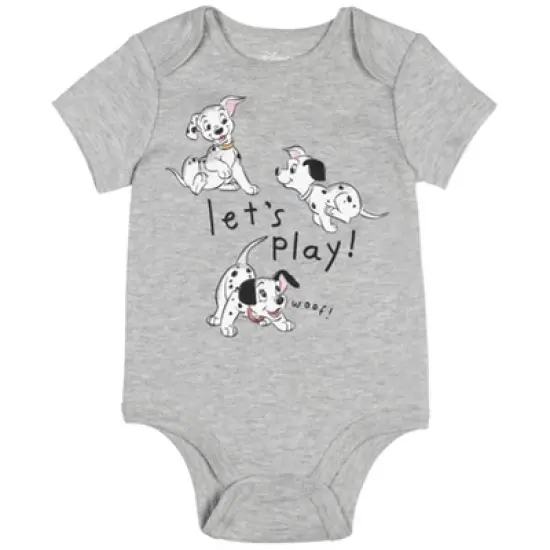 Disney Disney Classics Baloo Peter Pan Pinocchio Baby 5 Pack Bodysuits Newborn to Infant  image {6}