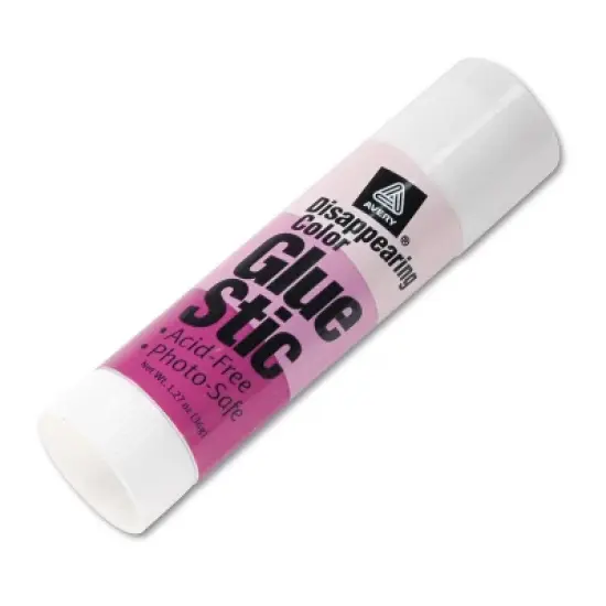 Avery Permanent Glue Stics Purple Application 1.27 oz Stick 00226 image {1}