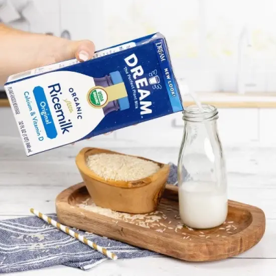 Dream Shelf Stable Non-dairy Rice Milk image {1}
