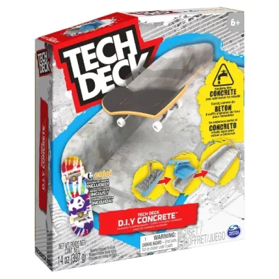 Tech Deck D.I.Y Concrete Reusable Modeling Playset image {8}