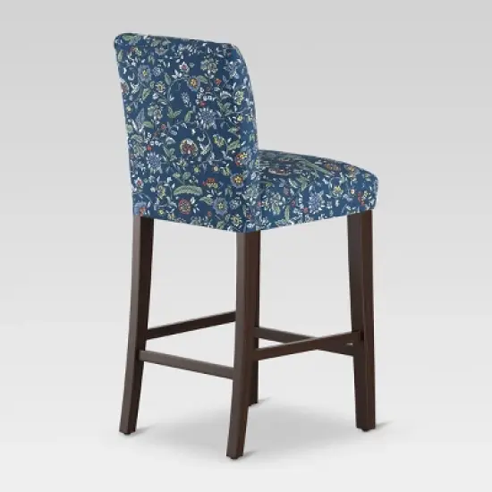 30" Parsons Barstool Bandana Blue Floral - Threshold&trade; image {3}
