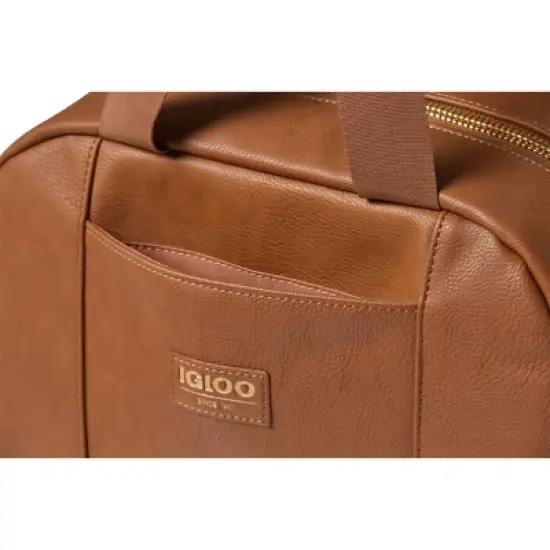 Igloo Luxe Satchel Cooler Bag - Cognac image {12}