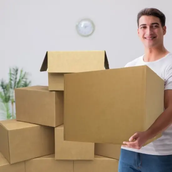 UBMOVE Mirror & Picture Boxes for Moving 5 Sets Adjustable up to 30"x40" image {9}