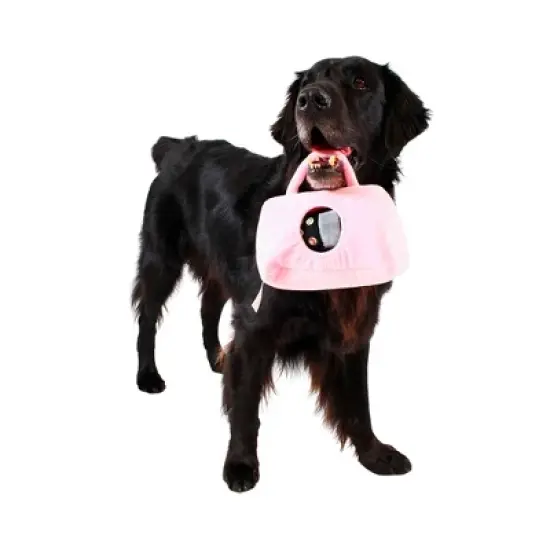 Midlee Plush Purse Find-a-Toy Interactive Dog Toy - 9" image {4}