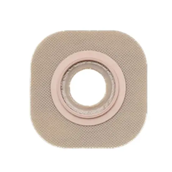 New Image Flextend Flat Floating Flange Pre-Cut Ostomy Barrier image {1}
