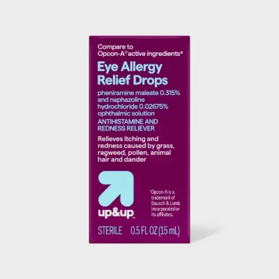 Eye Allergy Relief Drops - 0.5 fl oz - up&up&trade; image {6}