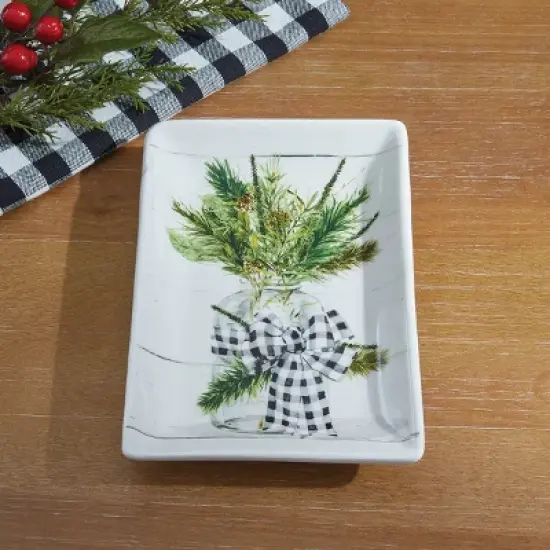 Park Designs Home For Christmas Spoon Rest - Off-White image {1}