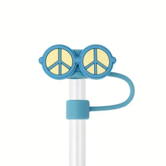 Manna 6pc Good Vibes Straw Toppers image {4}