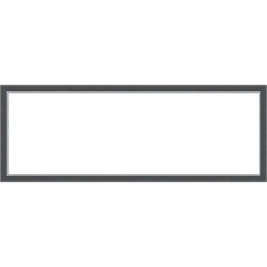 Amanti Art Eva Black Silver Thin Framed Dry Erase Magnetic Board image {16}