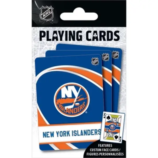 MasterPieces Officially Licensed NHL New York Islanders Playing Cards - 54 Card Deck for Adults image {4}