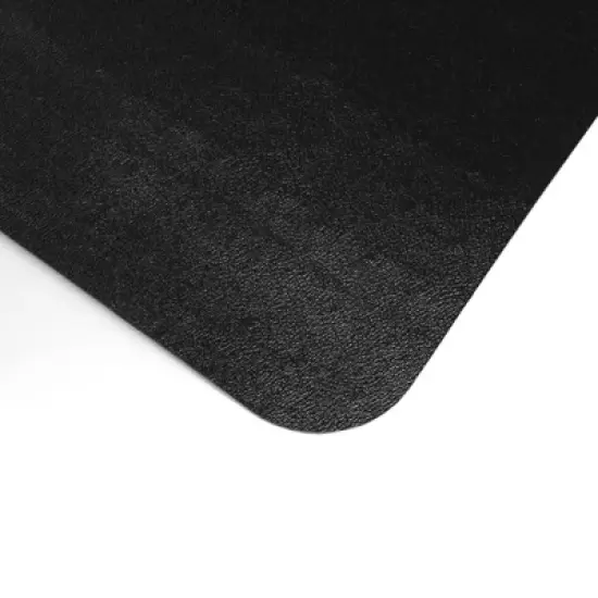 Vinyl Chair Mat for Carpets Rectangular Black - Floortex image {6}