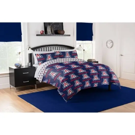 NCAA Arizona Wildcats Rotary Bed Set image {3}