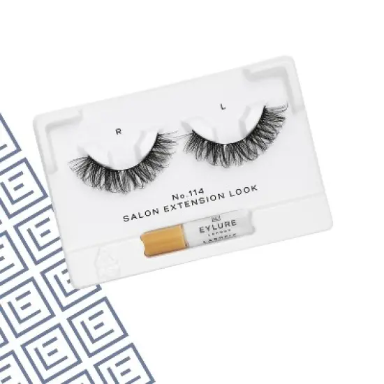 Eylure Volume False Eyelashes - No 114 - 1pr image {1}