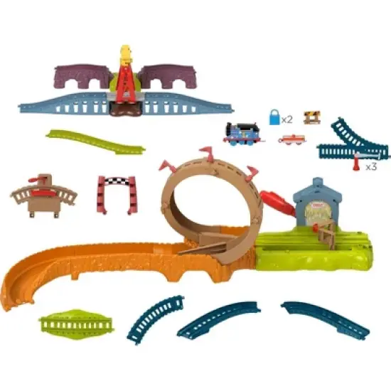 Thomas & Friends Launch & Loop Maintenance Yard Trackset image {4}