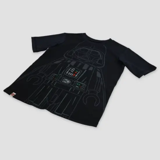 Boys' LEGO Star Wars Darth Vader 2pc Pajama Set - Black image {2}