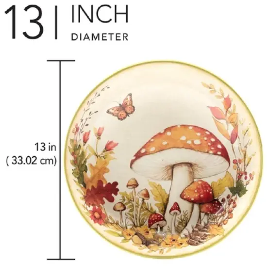 Certified International 128oz Woodland Critters Serving Bowl image {3}