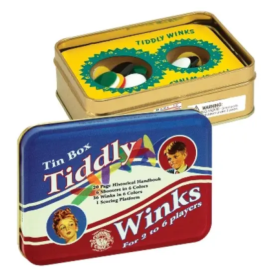Channel Craft TTW Tiddly Winks in a Classic Toy Tin image {3}