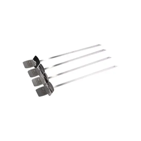 Char-Broil 4pk Grill Rust-Resistant Cookware Stainless Steel Skewers image {9}
