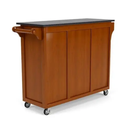 Kitchen Carts And Islands with Granite Top Dark Brown - Home Styles image {6}