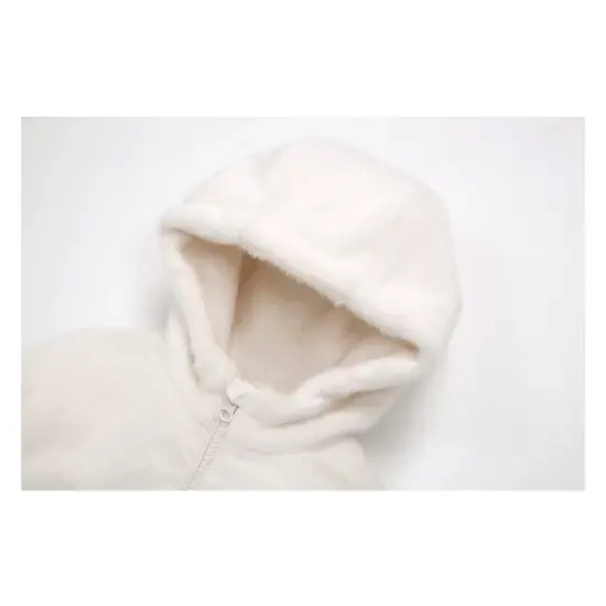 Rokka&Rolla Toddler Little Girls' Fleece Faux Fur Jacket image {6}