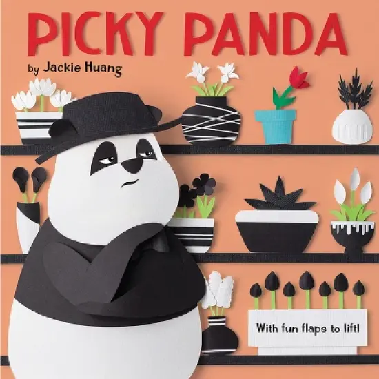 Picky Panda (with Fun Flaps to Lift) - by  Jackie Huang (Hardcover) image {1}