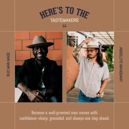 18.21 Man Made Moisturizing Beard Oil, Absolute Mahogany-2 oz image {9}