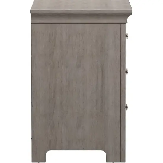 Cory 3 Drawer Wood Modular Storage Nightstand with Charging Station - Inspire Q image {4}