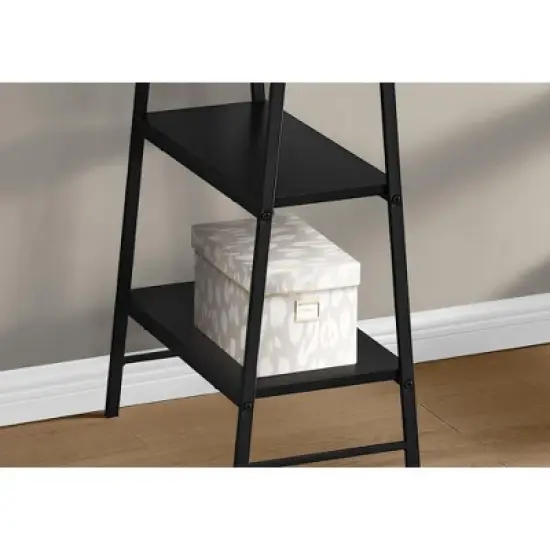 Sapphtopaz Home Office Desks 47.25" Contemporary Computer Desk with Open Storage Shelf Metal Frame Gaming Desk Office Desk for Home Office image {1}