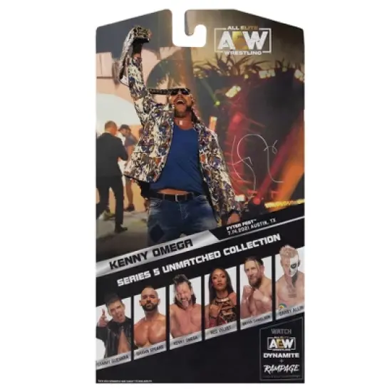 AEW Unmatched Series 5 Kenny Omega Action Figure image {1}