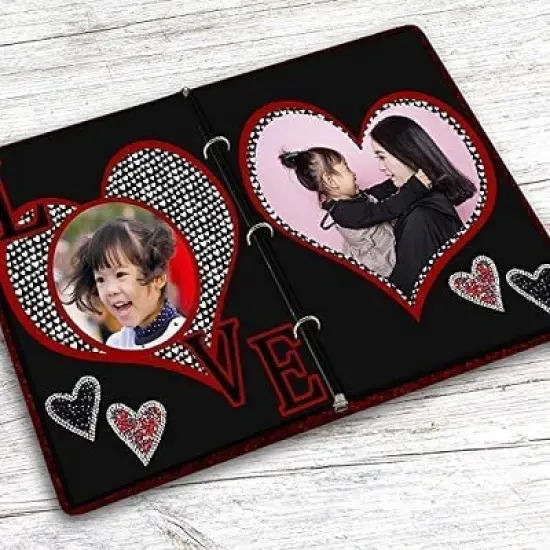 Hamilco 8x10 Black Cardstock Paper 80 lb Cover Card Stock 50 Pack image {3}